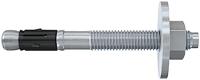 fischer Boutenanker met grote schijf FAZ II Plus 10/10 korte versie gvz, zware ankers met hoog draagvermogen, ankerbouten voor bevestigingen van houten constructies, Seismik- en ETA-goedkeuring