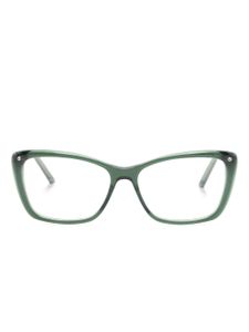 Carolina Herrera lunettes de vue à monture papillon - Vert