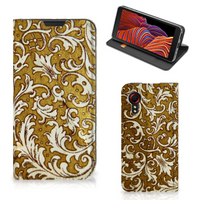 Telefoon Hoesje Samsung Galaxy Xcover 5 Barok Goud - thumbnail