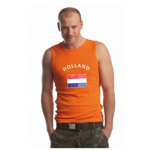 Oranje heren singlet Holland