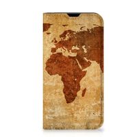 iPhone 13 Mini Book Cover Wereldkaart - thumbnail