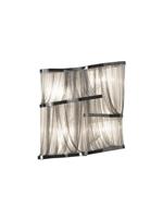 Terzani - Atlantis J03A Wandlamp Zwart / Nikkel