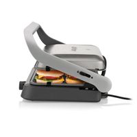 arzum AR2001 Tosti-apparaat Controlelampje, Grillfunctie, Anti-aanbaklaag Zilver - thumbnail