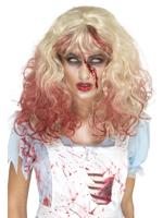 Zombie bloedig Alice Pruik