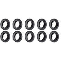 Spot Armatuur 10 Pack - GU10 Inbouwspot - Rond - Zwart - Aluminium - Kantelbaar Ø82mm - thumbnail