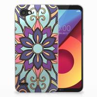 LG Q6 | LG Q6 Plus TPU Case Purple Flower