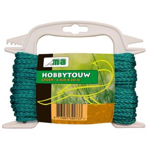 Groen touw/draad 4 mm x 20 meter