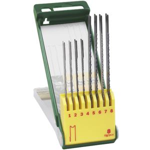 Bosch Accessories 0 601 858 001 Set decoupeerzaagbladen hout/metaal met U-schacht 8-delig 8 stuk(s)