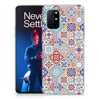 OnePlus 8T TPU Siliconen Hoesje Tiles Color - thumbnail