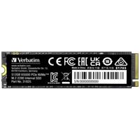 Verbatim Vi5000 512 GB NVMe/PCIe M.2 SSD 2280 harde schijf M.2 NVMe PCIe 4.0 x4 Retail 31825 - thumbnail