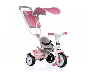 Driewieler Baby Balade plus - SMOBY roze