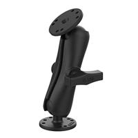 RAM - 101U - Dubbele kogelhouder met twee ronde platen