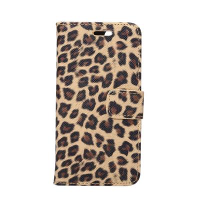 Shop4 - iPhone 8 Hoesje - Wallet Case Luipaard