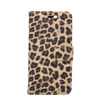Shop4 - iPhone 8 Hoesje - Wallet Case Luipaard