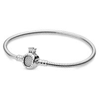 Pandora Moments 598286CZ Armband Crown O and Snake zilver 21 cm