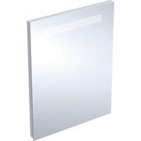 Geberit Renova Compact spiegel met verlichting horizontaal 50x65cm 862350000 - thumbnail