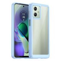 Motorola Moto G54 Anti-Shock Hybride Hoesje - Blauw - thumbnail