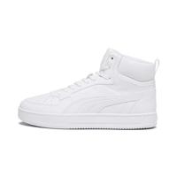 PUMA Unisex Caven 2.0 Mid Sneaker, Puma White Puma Zilver, 37 EU