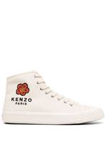 Kenzo baskets montantes à logo brodé - Tons neutres - thumbnail