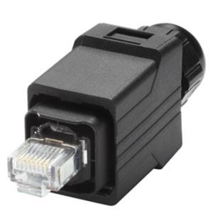 Siemens 6GK1901-1BB10-6AA0 IE RJ45 Plug Pro, Push-Pull IP65-stekker voor montage op locatie 6GK19011BB106AA0 1 stuk(s)