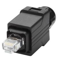 Siemens 6GK1901-1BB10-6AA0 Ind. Ethernet RJ45 plug pro, Push Pull IP65 stekker voor ter plaatse montage 6GK19011BB106AA0 1 stuk(s)