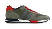 Hogan Heren Sneakers in Nubuck (Groen)
