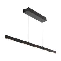 Steinhauer Hanglamp Bloc L 120 cm zwart - thumbnail