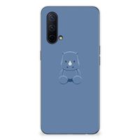 OnePlus Nord CE 5G Telefoonhoesje met Naam Baby Rhino