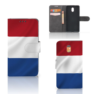 Nokia 3 Bookstyle Case Nederlandse Vlag