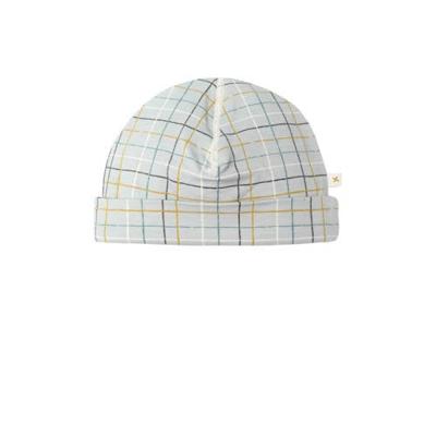 Moodstreet Petit muts ruitprint groen