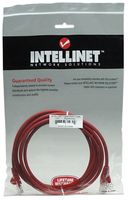 Intellinet 319898 RJ45 Netwerkkabel, patchkabel CAT 5e U/UTP 7.50 m Rood 1 stuk(s) - thumbnail