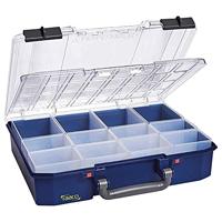raaco 145589 CarryLite 80 4x8-12 DLU Assortiment Koffer Aantal vakken: 12 1St
