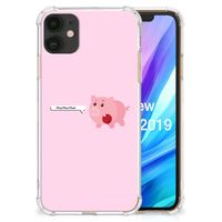 Apple iPhone 11 Stevig Bumper Hoesje Pig Mud