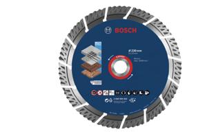 Bosch Accessories 2608900661 EXPERT MultiMaterial Diamanten doorslijpschijf Diameter 150 mm Boordiameter 22.23 mm Steen, Beton, Baksteen 1 stuk(s)