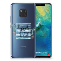 Huawei Mate 20 Pro Telefoonhoesje met Naam Boho Beach - thumbnail