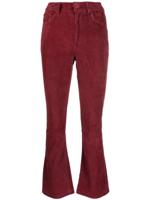 PAULA Flared broek - Rood