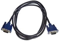 AKYGA AK-AV-01 VGA-kabel voor monitor tv PC SUB-D stekker naar stekker 1,8 m, zwart