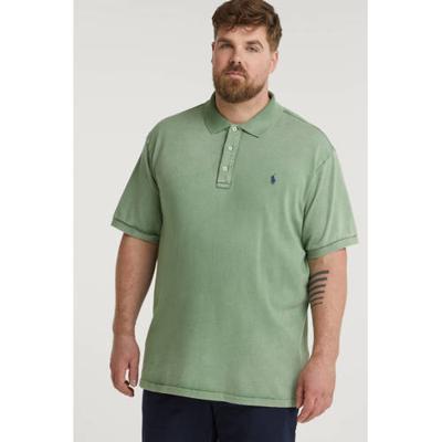 POLO Ralph Lauren Big & Tall +size regular fit polo Plus Size lichtgroen POLO Ralph Lauren Big & Tall +size regular fit polo Plus Size lichtgroen