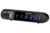 Denver CPR-700 radiowekker FM USB wekfunctie, batterijlaadfunctie zwart