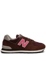 New Balance baskets 574 à lacets - Marron - thumbnail