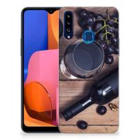 Samsung Galaxy A20s Siliconen Case Wijn