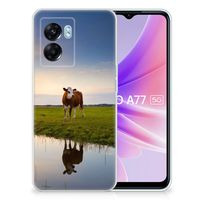 OPPO A77 | A57 5G TPU Hoesje Koe - thumbnail