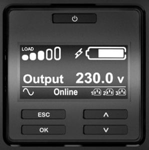 APC Smart-UPS On-Line SRT3000RMXLI Noodstroomvoeding ups 3000VA, 8x C13 & 2x C19, rackmount, NMC