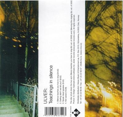 Teaching In Silence - CD (7035538883293)