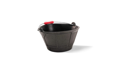 Rubi Emmer ITALIANO met Handvat Zwart 10L 88915