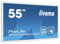 Iiyama ProLite TF5539UHSC-W1AG Digital Signage display Energielabel: G (A - G) 139.7 cm (55 inch) 3840 x 2160 Pixel 24/7 Multi-touch - thumbnail