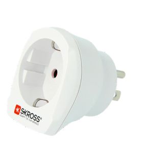 Skross 1.500203-E netstekker adapter Type B Universeel Wit