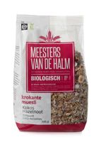 De Halm Krokante muesli kokos hazelnoot bio (500 gr) - thumbnail