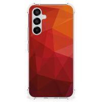 Shockproof Case voor Samsung Galaxy A54 Polygon Red