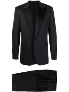 Brioni single-breasted silk suit - Noir